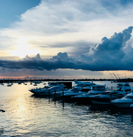 Bello atardecer - Be in Miami